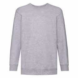 Fruit Of The Loom - Sweatshirt - Enfant unisexe (Lot de 2) (Gris)