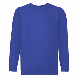 Fruit Of The Loom - Sweatshirt - Enfant unisexe (Lot de 2) (Bleu royal)