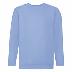 Fruit Of The Loom - Sweatshirt - Enfant unisexe (Lot de 2) (Bleu ciel)