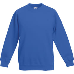 Fruit Of The Loom - Sweatshirt - Enfant unisexe (Lot de 2) (Bleu royal)