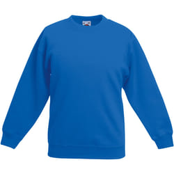 Fruit Of The Loom - Sweatshirt classique - Enfant unisexe (Lot de 2) (Bleu roi)