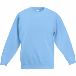 Fruit Of The Loom - Sweatshirt classique - Enfant unisexe (Lot de 2) (Bleu ciel)