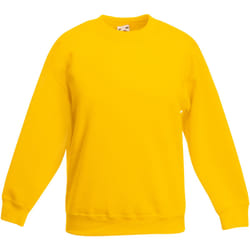 Fruit Of The Loom - Sweatshirt classique - Enfant unisexe (Lot de 2) (Tournesol)