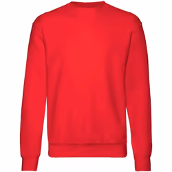 Fruit Of The Loom - Sweatshirt classique - Enfant unisexe (Lot de 2) (Rouge)