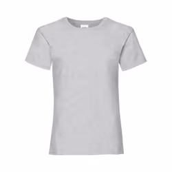 Fruit of the Loom - T-shirts VALUEWEIGHT - Fille (Gris)