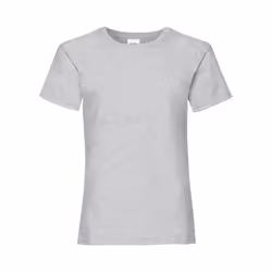 Fruit of the Loom - T-shirts VALUEWEIGHT - Fille (Gris)