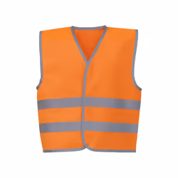 Yoko - Gilet de sécurité haute visibilité - Enfant (Lot de 2) (Orange)