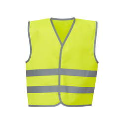 Yoko - Gilet de sécurité haute visibilité - Enfant (Lot de 2) (Jaune)