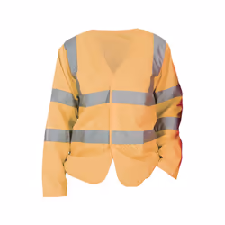 Yoko - Gilet à manches longues haute visibilité - Homme (Lot de 2) (Orange haute visibilité)