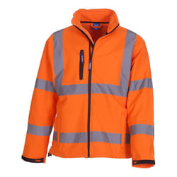 Yoko - Veste haute visibilité - Homme (Lot de 2) (Orange fluo)