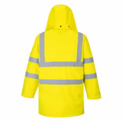 Yoko - Veste multifonction haute visibilité imperméable - Unisexe (Lot de 2) (Jaune haute visibilité)