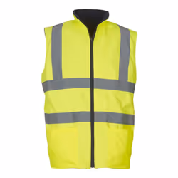 Yoko - Gilet polaire haute visibilité - Homme (Lot de 2) (Jaune Haute Visibilité)