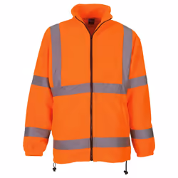 Yoko - Veste polaire haute visibilité - Homme (Lot de 2) (Orange)