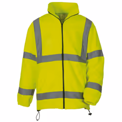 Yoko - Veste polaire haute visibilité - Homme (Lot de 2) (Jaune)