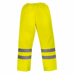 Yoko - Surpantalons de travail imperméable haute visibilité - Homme (Lot de 2) (Jaune Haute Visibilité)