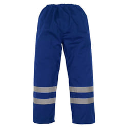 Yoko - Surpantalons de travail imperméable haute visibilité - Homme (Lot de 2) (Bleu marine)