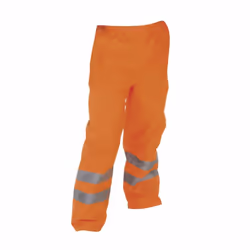 Yoko - Pantalon de travail imperméable haute visibilité - Homme (Lot de 2) (Orange haute visibilité)
