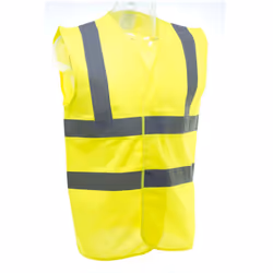 Yoko - Gilet de sécurité haute visibilité - Mixte (Lot de 2) (Jaune)