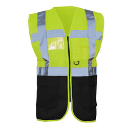 Yoko - Gilets de sécurité - Unisexe (Jaune/ Noir)
