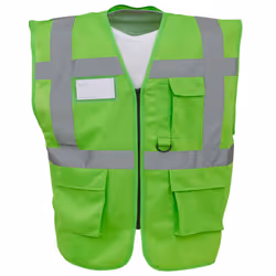 Yoko - Gilets de sécurité - Unisexe (Vert citron)