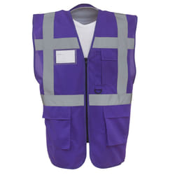 Yoko - Gilets de sécurité - Unisexe (Violet)