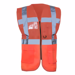 Yoko - Gilets de sécurité - Unisexe (Rouge)