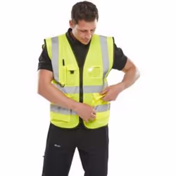 Yoko - Gilets de sécurité - Unisexe (Jaune fluo)
