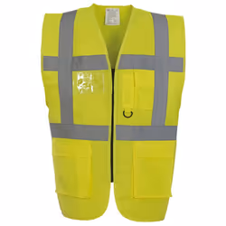 Yoko - Gilets de sécurité - Unisexe (Jaune fluo)