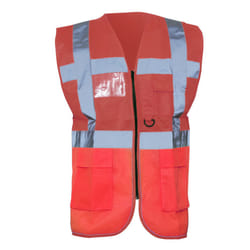 Yoko - Gilets de sécurité - Unisexe (Rouge)