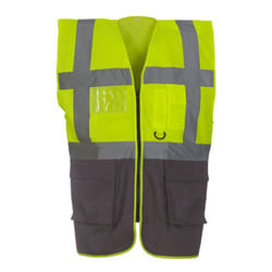 Yoko - Gilets de sécurité - Unisexe (Jaune/ Gris)