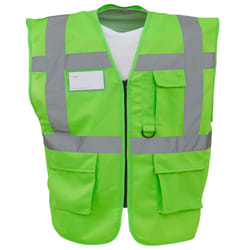 Yoko - Gilets de sécurité - Unisexe (Vert citron)