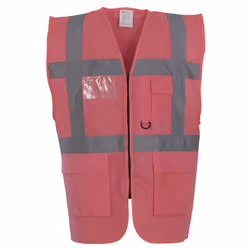 Yoko - Gilets de sécurité - Unisexe (Rose)