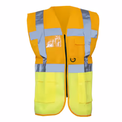 Yoko - Gilets de sécurité - Unisexe (Orange/ Jaune)