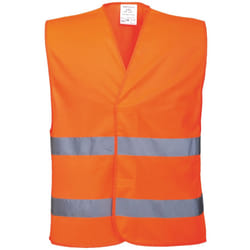 Portwest - Gilet de sécurité haute visibilité - Unisexe (Lot de 2) (Orange)