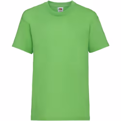 Fruit Of The Loom - T-Shirt à manches courtes - Enfant (Lot de 2) (Vert citron)