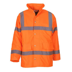 Yoko - Veste haute visibilité - Homme (Lot de 2) (Orange haute visibilité)