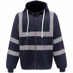 Yoko Hi Visibility - Veste réfléchissante à capuche - Homme (Bleu marine)