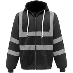 Yoko Hi Visibility - Veste réfléchissante à capuche - Homme (Noir)