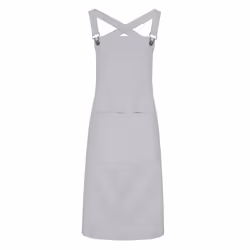 Premier - Tablier de bar dos croisé - Taille unique (Gris)