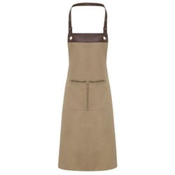 Premier - Tablier de bar - Taille unique (kaki/ marron jean)