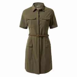 Craghoppers - Robe-chemise SAVANNAH - Femme (Beige)
