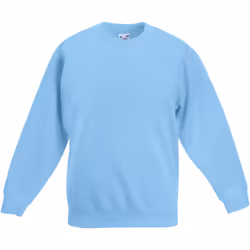 Fruit Of The Loom - Sweatshirt classique - Enfant unisexe (Lot de 2) (Bleu ciel)