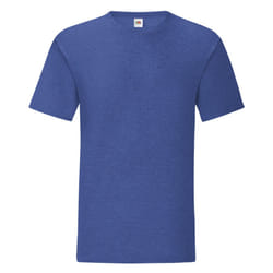Fruit Of The Loom - T-shirt ICONIC - Hommes (Bleu roi chiné)