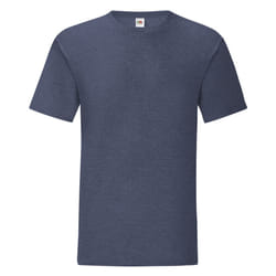 Fruit Of The Loom - T-shirt ICONIC - Hommes (Bleu marine chiné)