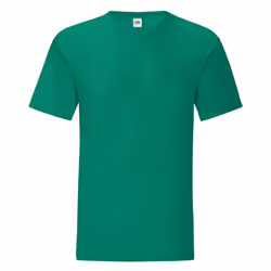 Fruit Of The Loom - T-shirt ICONIC - Hommes (Vert chiné)