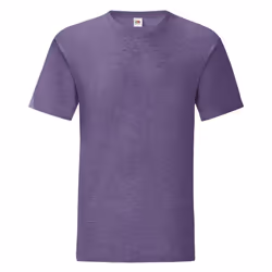 Fruit Of The Loom - T-shirt ICONIC - Hommes (Violet)