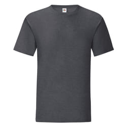 Fruit Of The Loom - T-shirt ICONIC - Hommes (Gris foncé chiné)