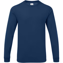 Gildan - T-shirt manches longues HAMMER - Homme (Bleu marine)