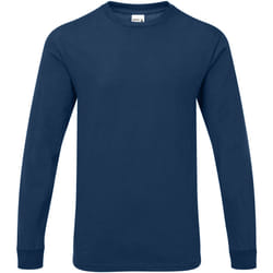 Gildan - T-shirt manches longues HAMMER - Homme (Bleu marine)