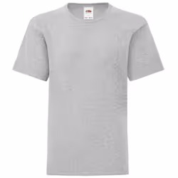 Fruit Of The Loom - T-shirt manches courtes ICONIC -  Unisexe (Gris chiné)